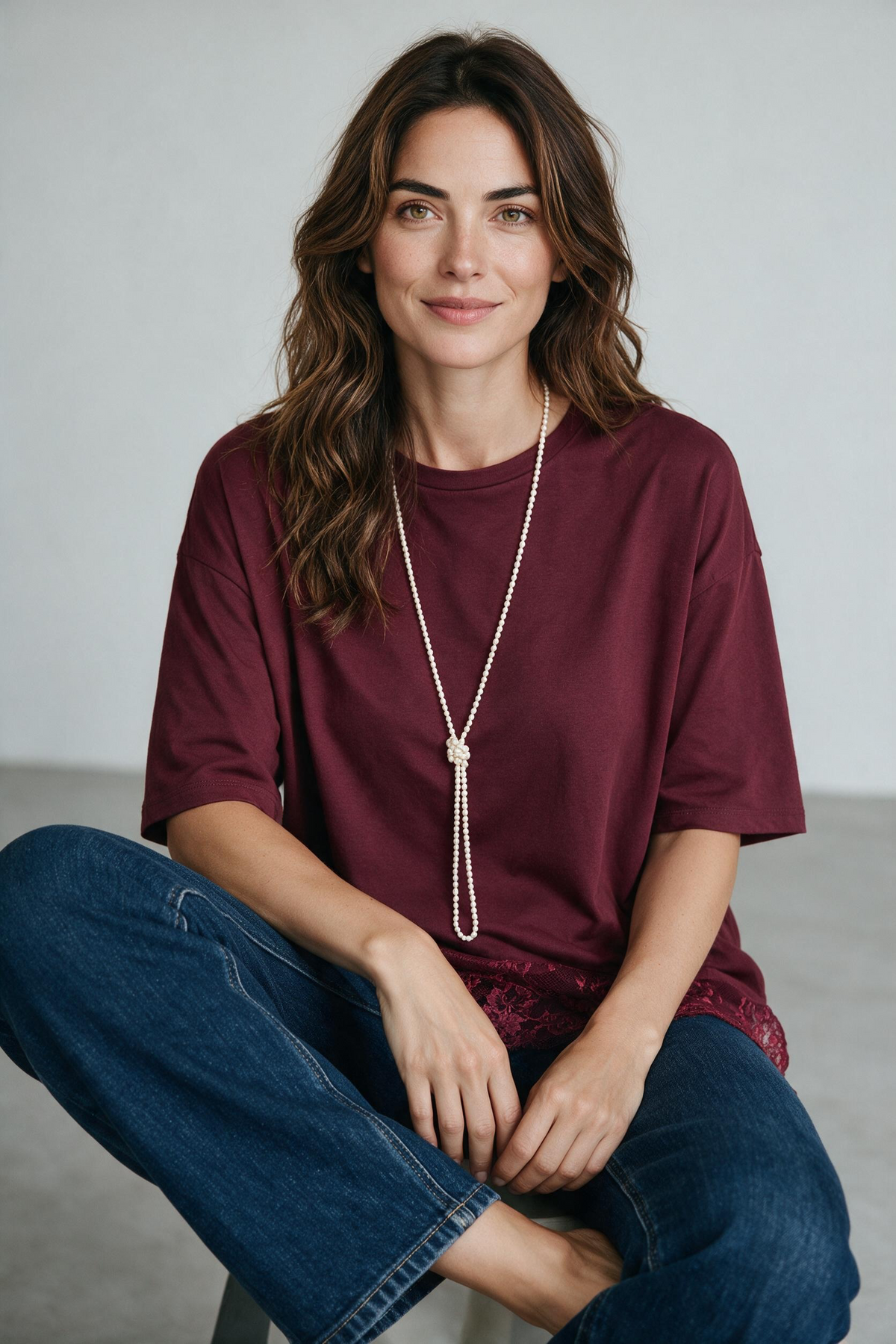 T-Shirt pizzo