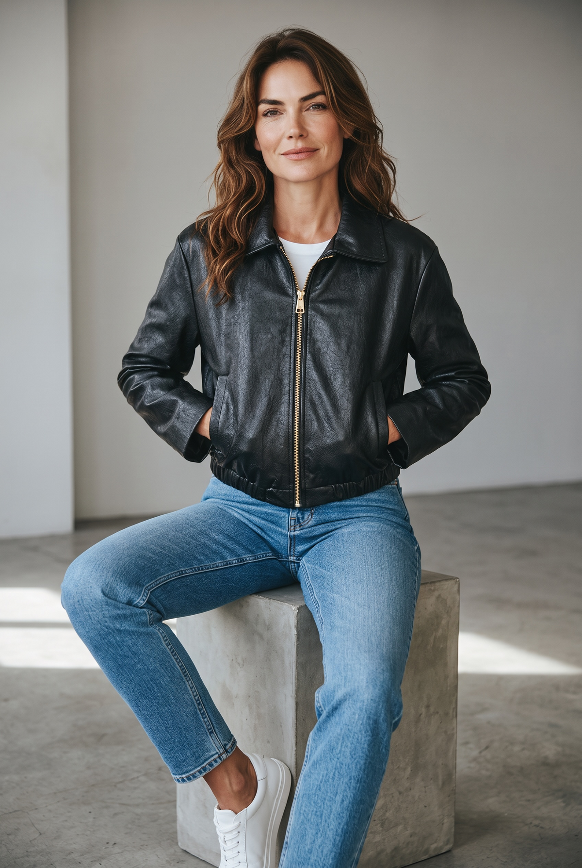 Bomber ecopelle