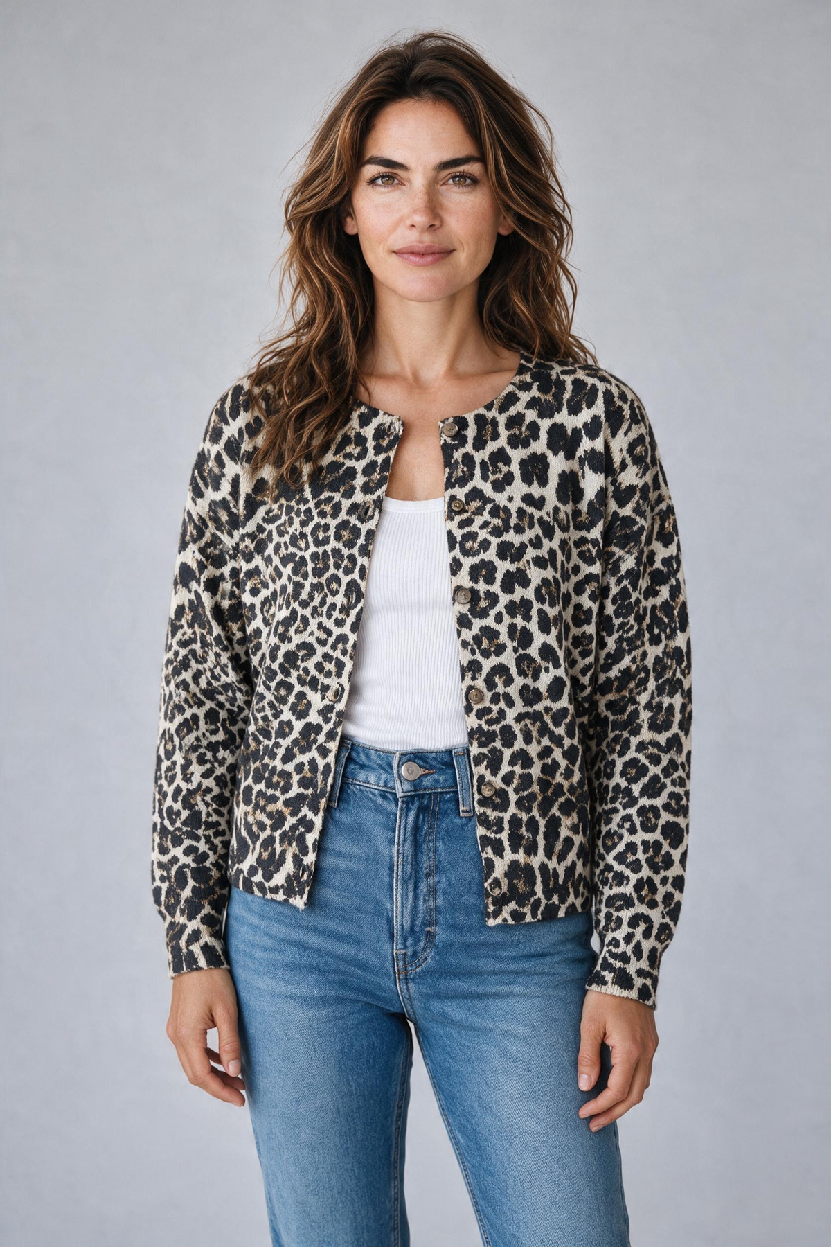Cardigan Animalier