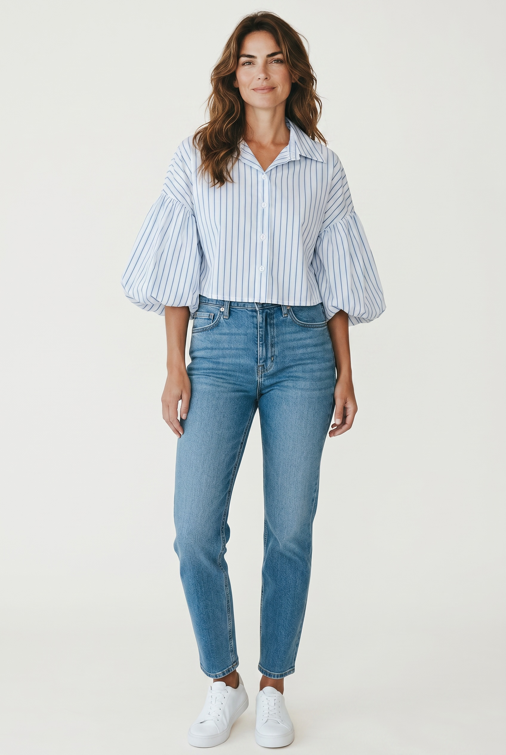 Camicia manica palloncino