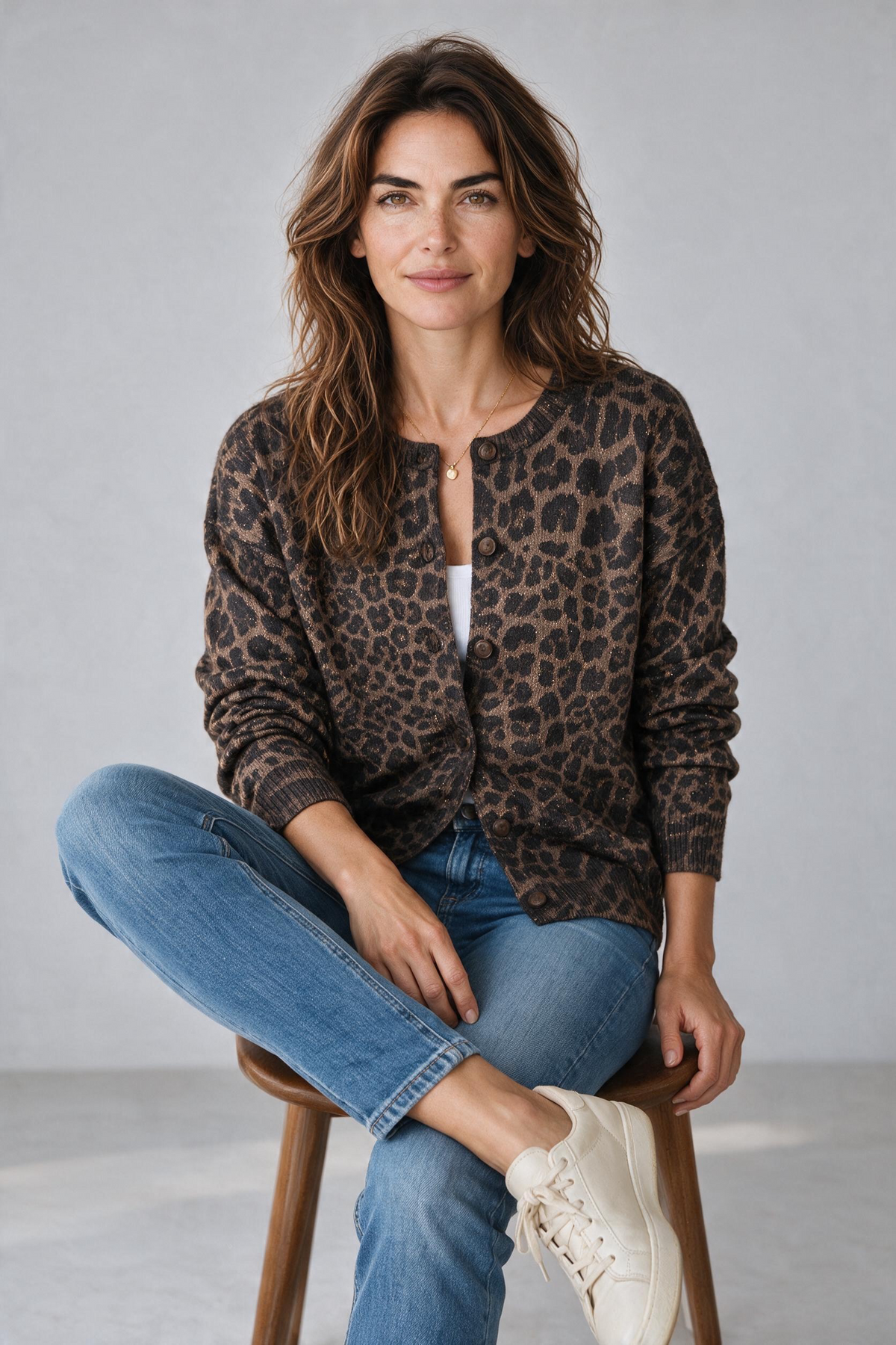 Cardigan Animalier