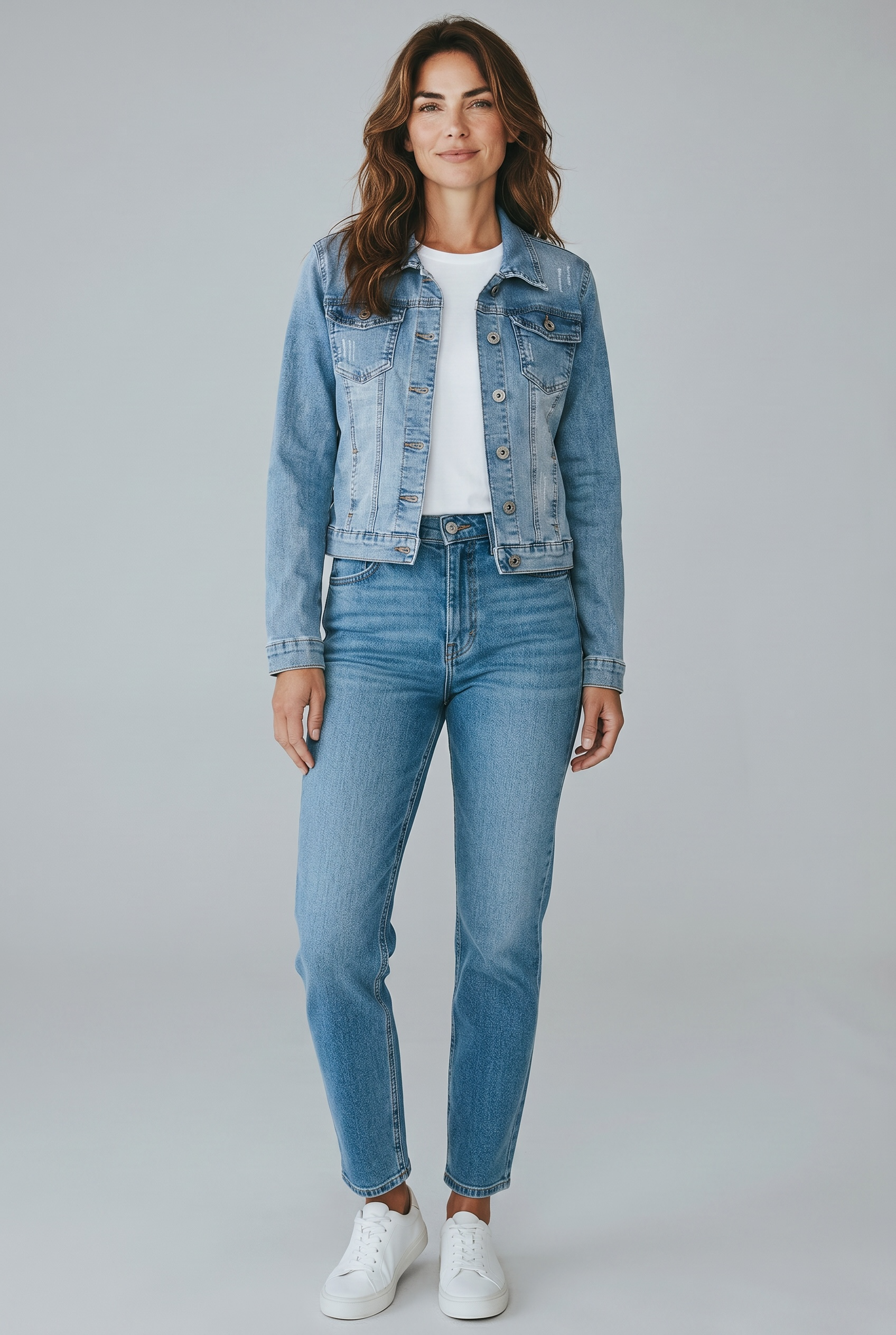 Giacca Denim regular
