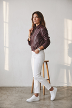 Bomber ecopelle