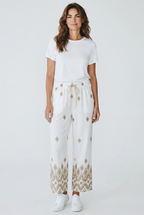 Pantalone ricamo