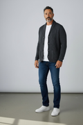 Giacca in maglia Melange