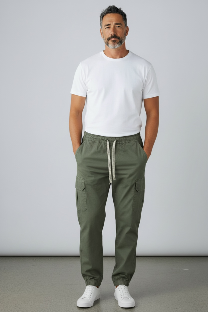 Panta laccio tasche